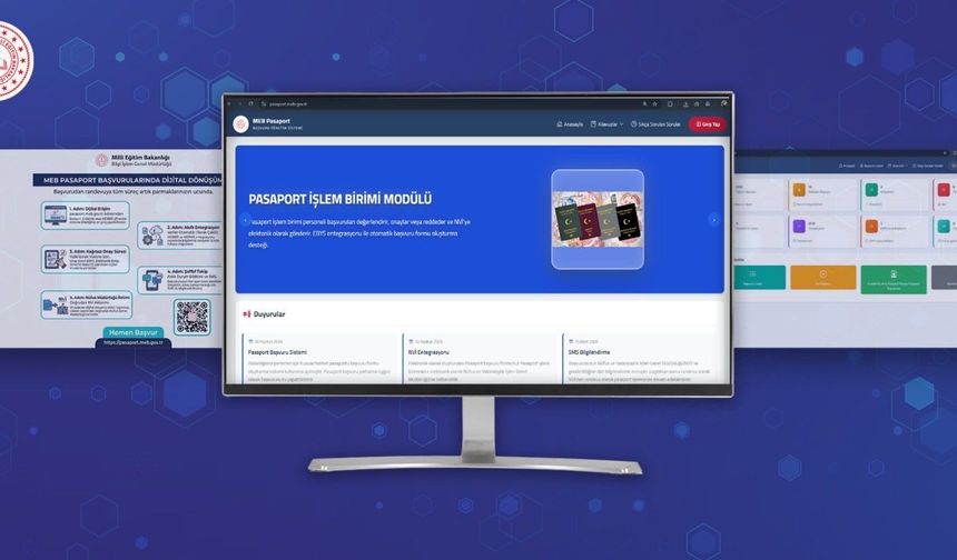 MEB, Pasaport Başvuru Modülünü Kullanıma Açtı