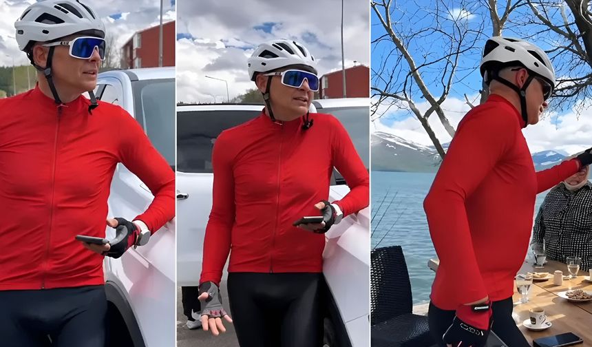 Taytla gezdiği için gündem olan Eski Ardahan Valisi Mehmet Fatih Çiçekli'den açıklama