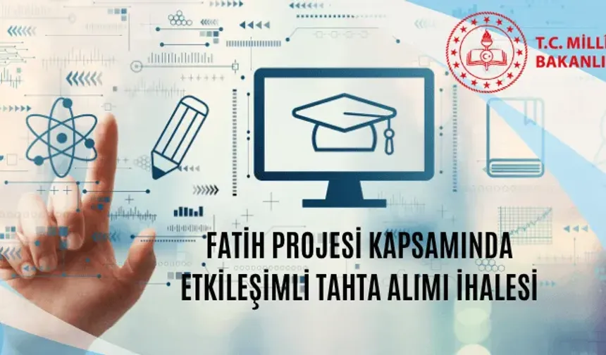 MEB Okullara Akıllı Tahta Alımı için İhaleye Çıkıyor