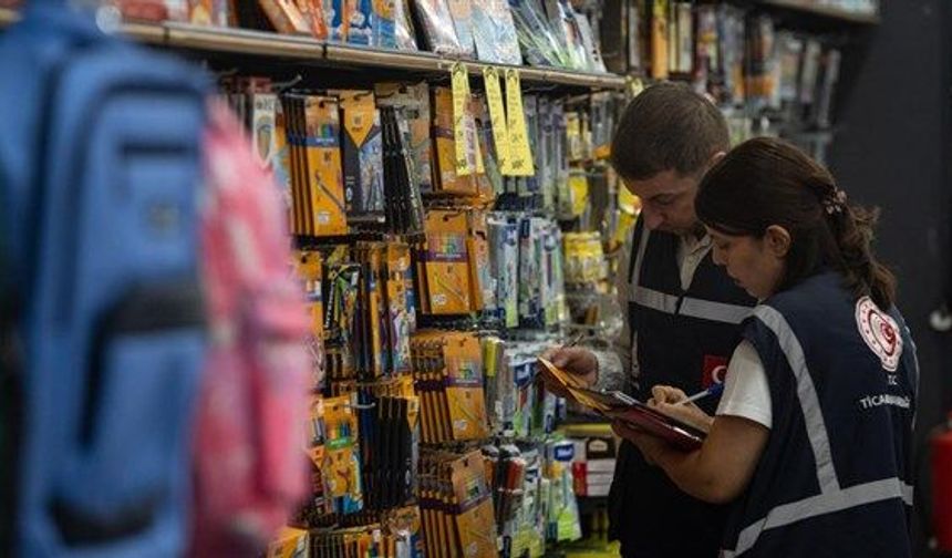 Ticaret Bakanlığı kırtasiye denetimleri başlattı: Güvensiz ürünler GÜBİS üzerinden duyurulacak