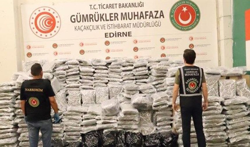 Kapıkule Gümrük Kapısı’nda 810 Kilogram Uyuşturucu Ele Geçirildi