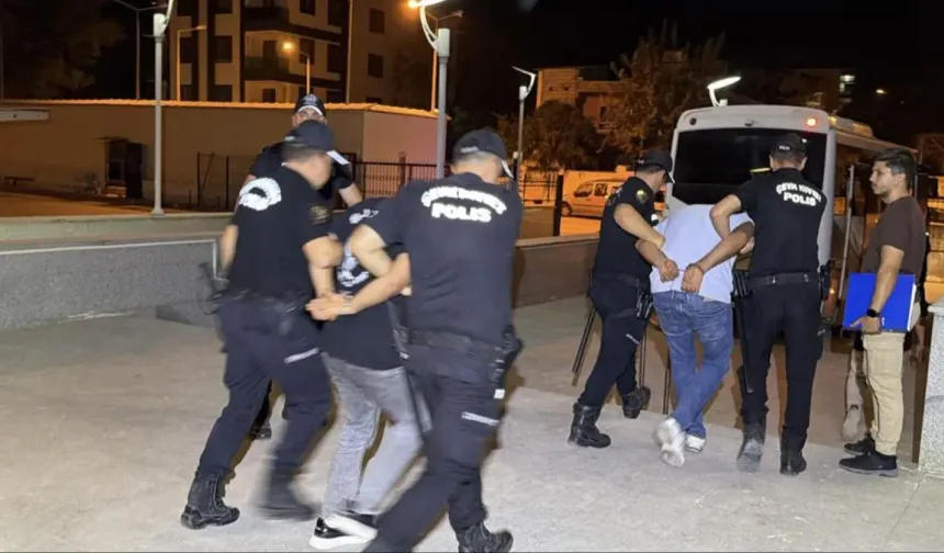 Adıyaman’da “Kirveler” operasyonu: 5 şüpheli tutuklandı