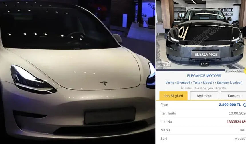 Tesla'yı sıfırından pahalıya ilana koydu: Bakanlık 434 bin lira ceza kesti