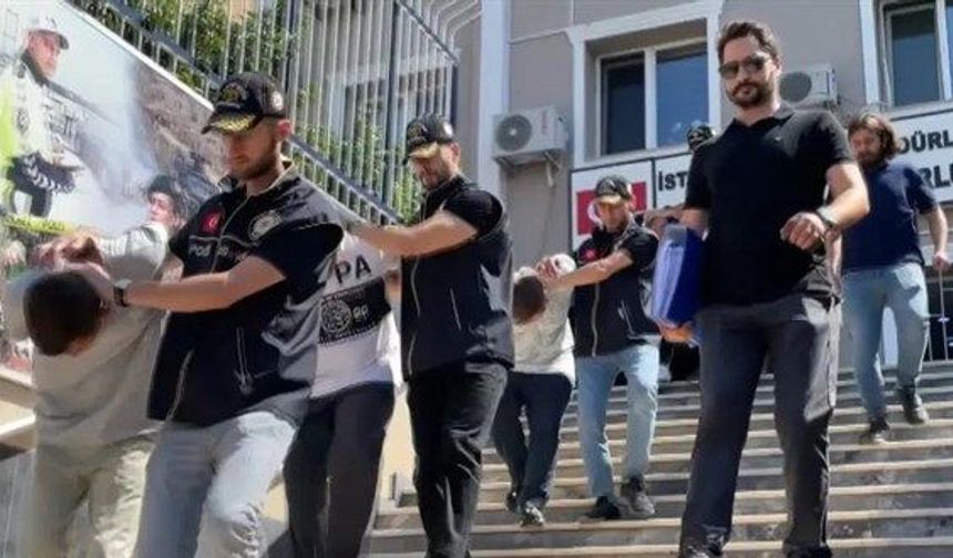 Üsküdar ve Beykoz'da haraç için evleri kurşunlayan 4 şüpheli tutuklandı