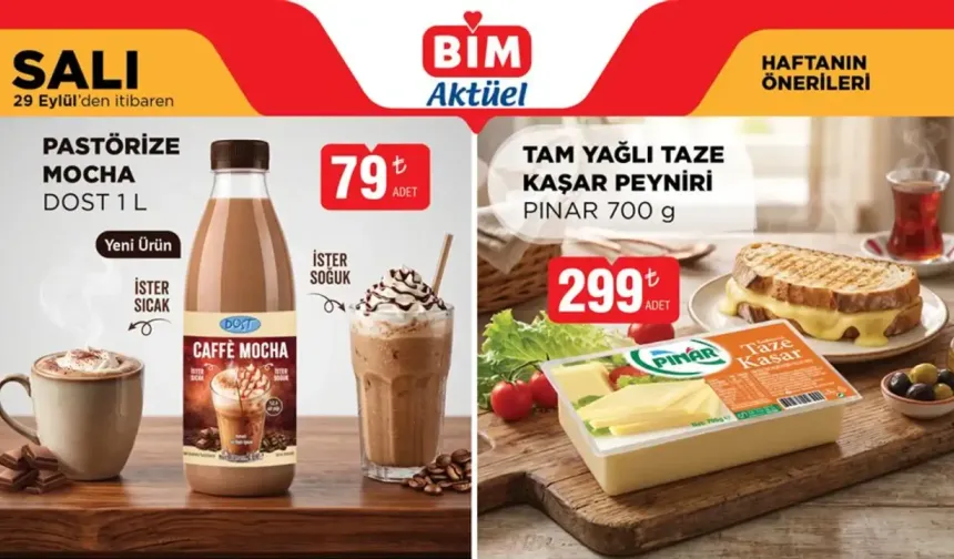 BİM 29 Eylül 2026 Salı Aktüel Ürünler Kataloğu Yayımda!