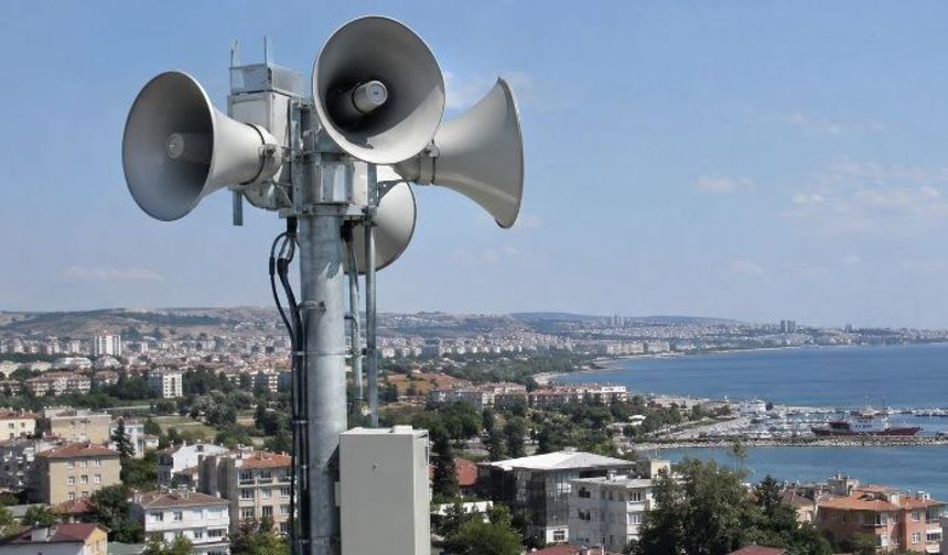 O İlde Yarın Saat 15.00’te Sirenler Çalacak