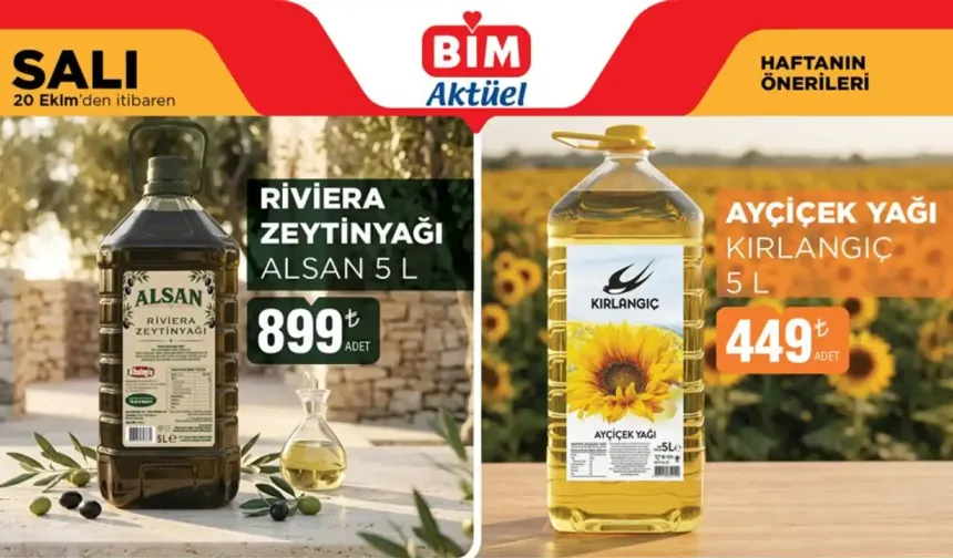 BİM 20 Ekim 2026 Salı Aktüel Ürünler Kataloğu Yayımda!