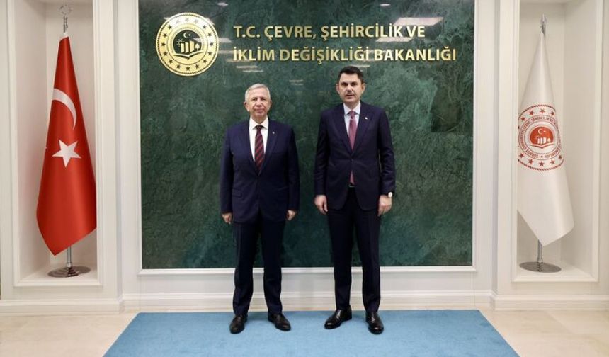 Mansur Yavaş ile Murat Kurum bir araya geldi: Görüşmenin gündemi belli oldu