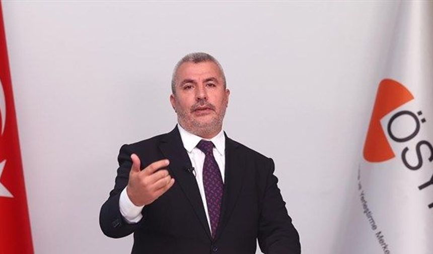 ÖSYM Başkanı Ersoy'dan KPSS çağrısı
