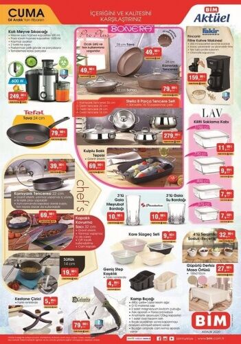 Post Halı 59,90 TL

Petek Üstü Isı Yönlendirici 34,90 TL

Katı Meyve Sıkacağı 249 TL

Tefal Tava 24 cm 79,90 TL

Bonera Pro Plus Tava 28 cm 49,90 TL

Bonera Pro Plus Karnıyarık Tenceresi 26 cm 79,90 TL

Bonera Pro Plus Sahan 22 cm 49,90 TL

Fakir Fincanlı Filtre Kahve Makinesi 159 TL

Stella 8 Parça Tencere Seti 279 TL

Kulplu Balık Tepsisi 69,90 TL