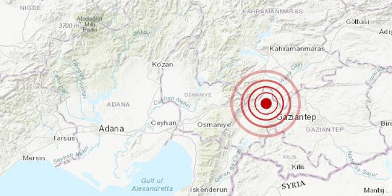 Gaziantep'te Korkutan Deprem! - Kamudanhaber İnternet Sitesi