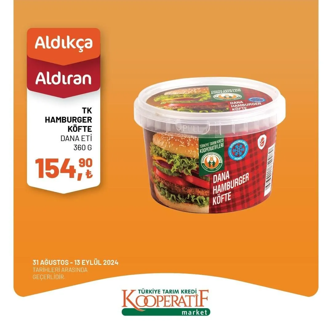 31 Ağustos-13 Eylül Tarihlerinde Tarım Kredi Kooperatif Marketlerde Büyük İndirimler