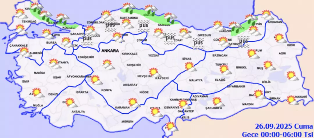 Hava Durumu Cuma