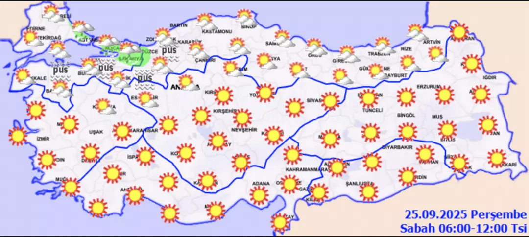 Hava Durumu Perşembe