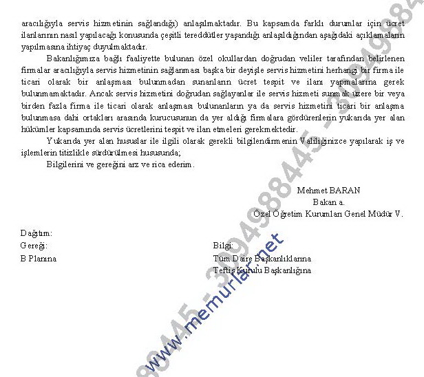 Meb Srvis Ücreti 2