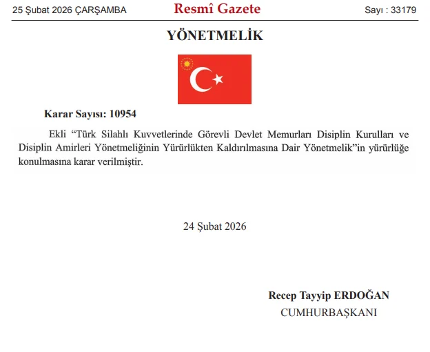 Erdogan Imzaladi Tsk Deki Devlet Memurlarini Ilgilendiren Kritik Degisiklik