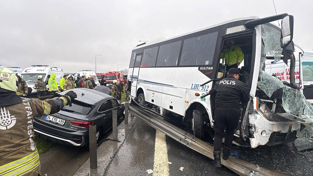 Istanbul Da Zincirleme Kaza Yaralilar Var