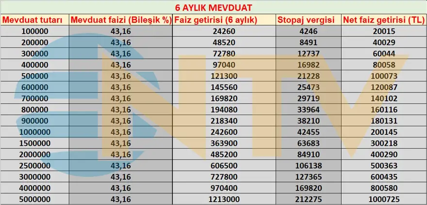 Mevduat Faizi 3
